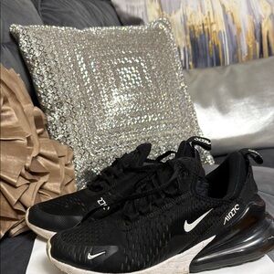 Nike Air Max 270 Black with White Accents